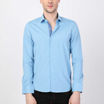 Cem Button Up Shirt // Blue (XS)