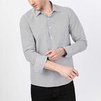 Duman Button Up Shirt // Black + White (XS)