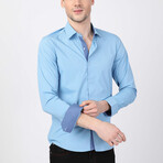 Cem Button Up Shirt // Blue (XS)