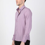 Taner Button Up Shirt // Purple (XS)