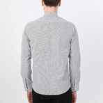 Duman Button Up Shirt // Black + White (XS)