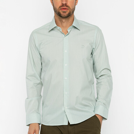 Emir Button Up Shirt // Gray (XS)