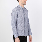 Cetin Button Up Shirt // Blue + Navy (S)