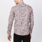 Eldar Button Up Shirt // Bordeaux (S)