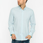 Hosmunt Button Up Shirt // Turquoise (XL)