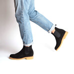 Armando Chelsea Boot // Black Suede (EU Size: 41)