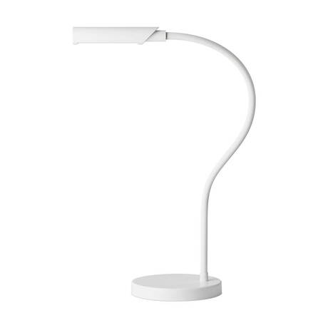 UberLight Flex 4100TL LED Task Light + Round Base // White