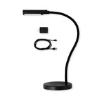 UberLight Flex 4200TL LED Task Light + Round Base // Black