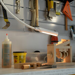 UberLight Flex 4200TL LED Task Light + Round Base // Black