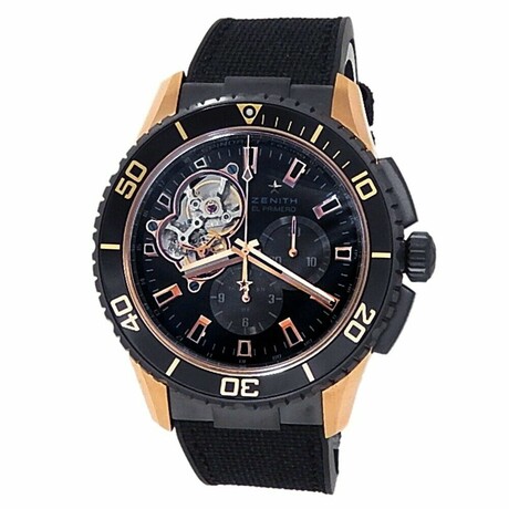 Zenith El Primero Stratos Spindrift Automatic // 86.2060.4061/21.R573 // New