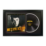 Justin Bieber // Believe (Single Record // White Mat)