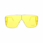 Men's Spector Shield Sunglasses // Gold + Yellow