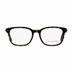 Ermenegildo Zegna Oval Eyeglasses V1 // Dark Havana