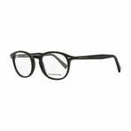 Ermenegildo Zegna Oval Eyeglasses V3 // Black