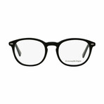 Ermenegildo Zegna Oval Eyeglasses V3 // Black