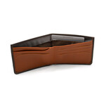 Crazy Horse Leather Men's Wallet // Brown