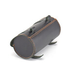 Leather Bicycle Saddle + Utility Tool Bag // Black