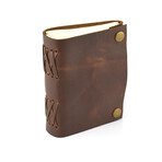 Handmade Leather Journal // 6” // Brown