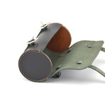 Leather Bicycle Saddle + Utility Tool Bag // Black