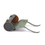 Leather Bicycle Saddle + Utility Tool Bag // Black