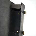 Leather Motorcycle Tool Bag // Black