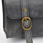 Leather Motorcycle Tool Bag // Black