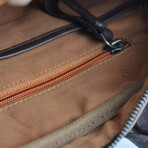 Designer Laptop/Portfolio Leather Bag // 14" // Tan