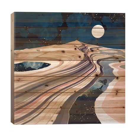 Desert Reflection // SpaceFrog Designs (26"H x 26"W x 1.5"D)