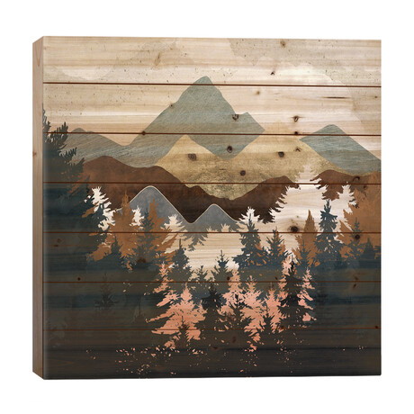 Forest View // SpaceFrog Designs (26"H x 26"W x 1.5"D)