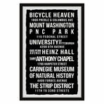 Bicycle Heaven Framed Print (12"H x 8"W x 1.5"D)