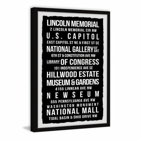 Hillwood Estate Framed Print (12"H x 8"W x 1.5"D)