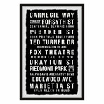 Edgewood Avenue Framed Print (12"H x 8"W x 1.5"D)