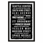 Pioneer Square Framed Print (12"H x 8"W x 1.5"D)