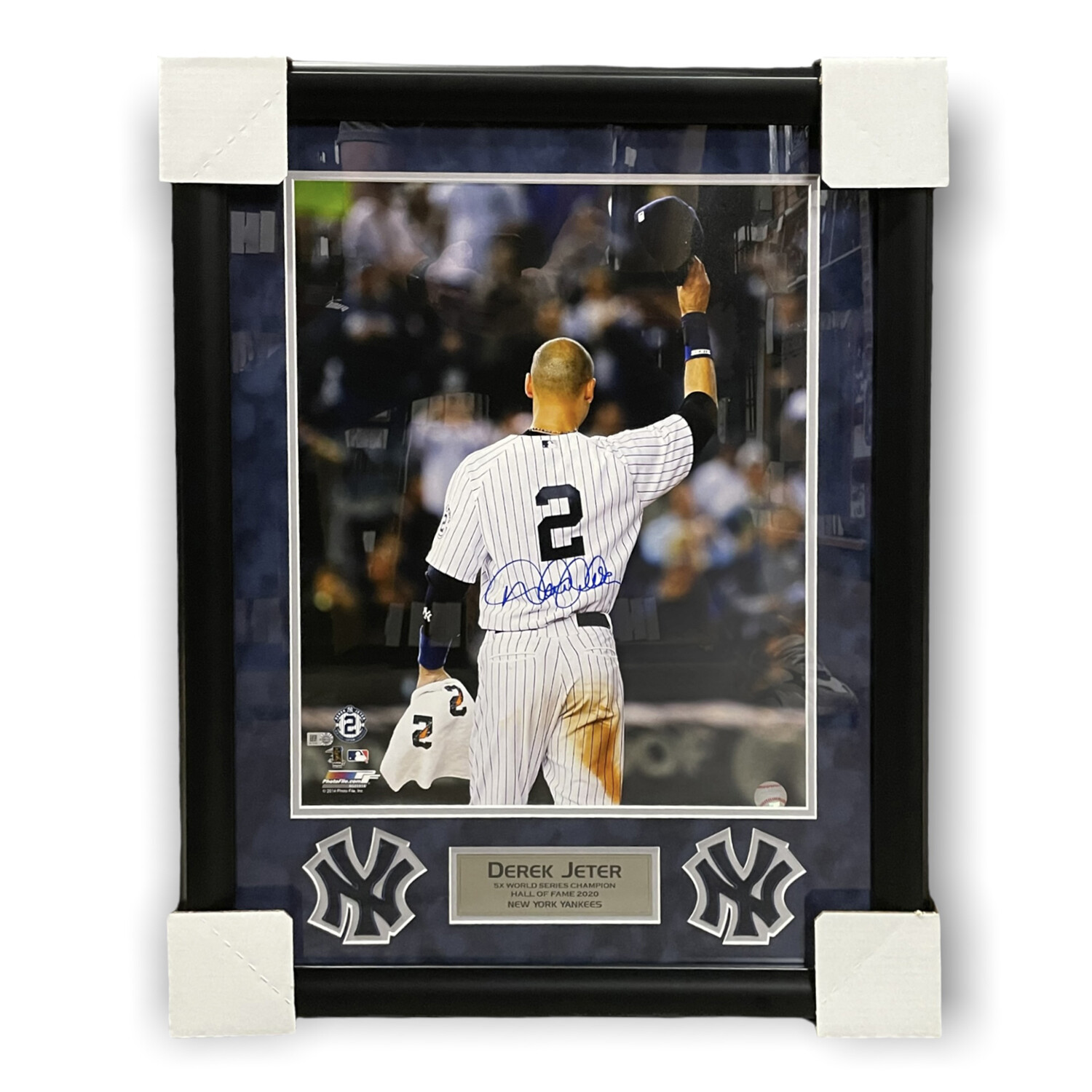 Derek Jeter New York Yankees HOF Signed Authentic Hall of Fame