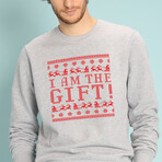 I Am The Gift Sweatshirt // Gray (Small)