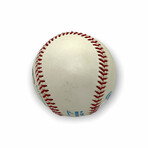 David Letterman // Signed Baseaball