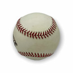 David Letterman // Signed Baseaball