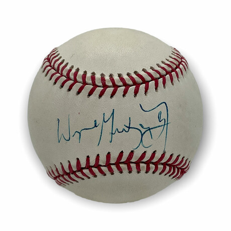 Wayne Gretzky // Signed Baseball