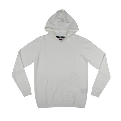 Basic Hooded Sweater // Off-White (S)