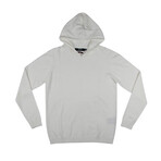 Basic Hooded Sweater // Off-White (M)
