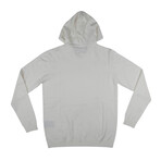 Basic Hooded Sweater // Off-White (M)
