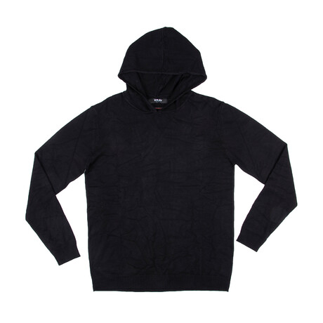 Basic Hooded Sweater // Black (S)