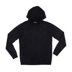 Basic Hooded Sweater // Black (M)