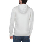 Basic Hooded Sweater // Off-White (M)
