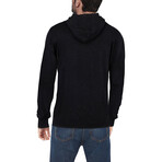 Basic Hooded Sweater // Black (M)
