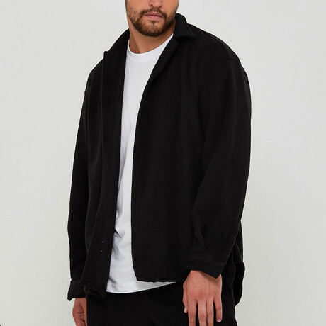 Oversize Shirt // Black (L)