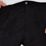 Velvet Pants // Black (L)
