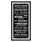 Space Needle Framed Print (24"H x 12"W x 1.5"D)