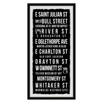 Montgomery Street Framed Print (24"H x 12"W x 1.5"D)