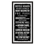 Heinz Hall Framed Print (24"H x 12"W x 1.5"D)